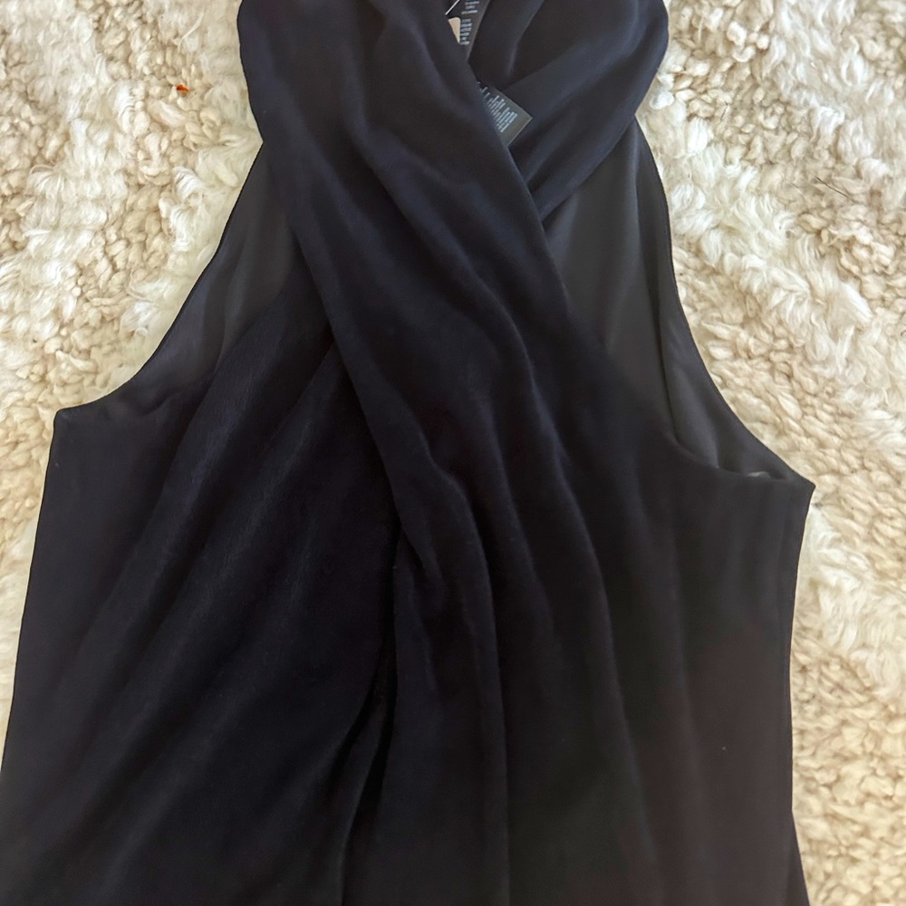 Chico’s Travelers collection halter jumpsuit
